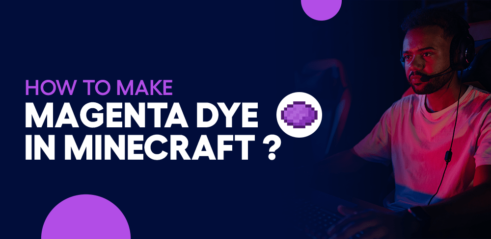How to a Make Magenta Dye in Minecraft?
