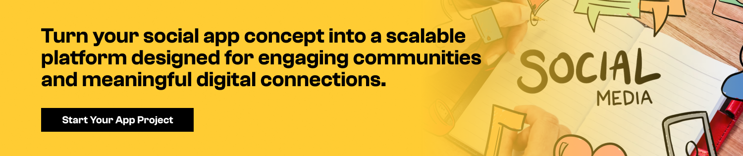 turn your idea into social media app