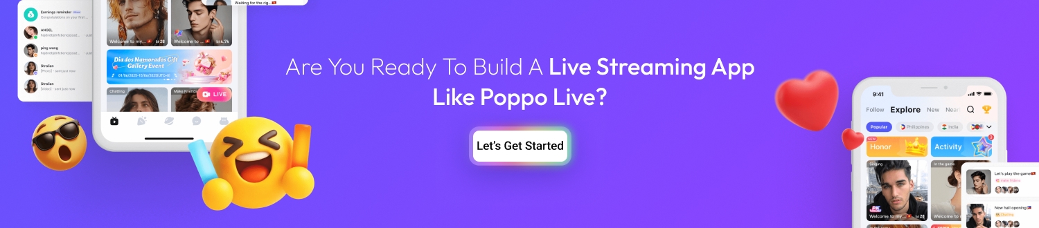 Build a Live Streaming App Like Poppo Live CTA