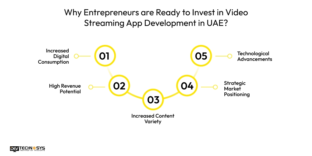 Why Entrepreneurs are Ready to Invest in Video Streaming App Development in UAE