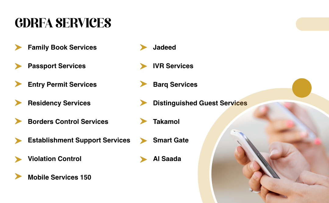 GDRFA Services