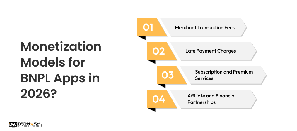 Monetization Models for BNPL Apps in 2026
