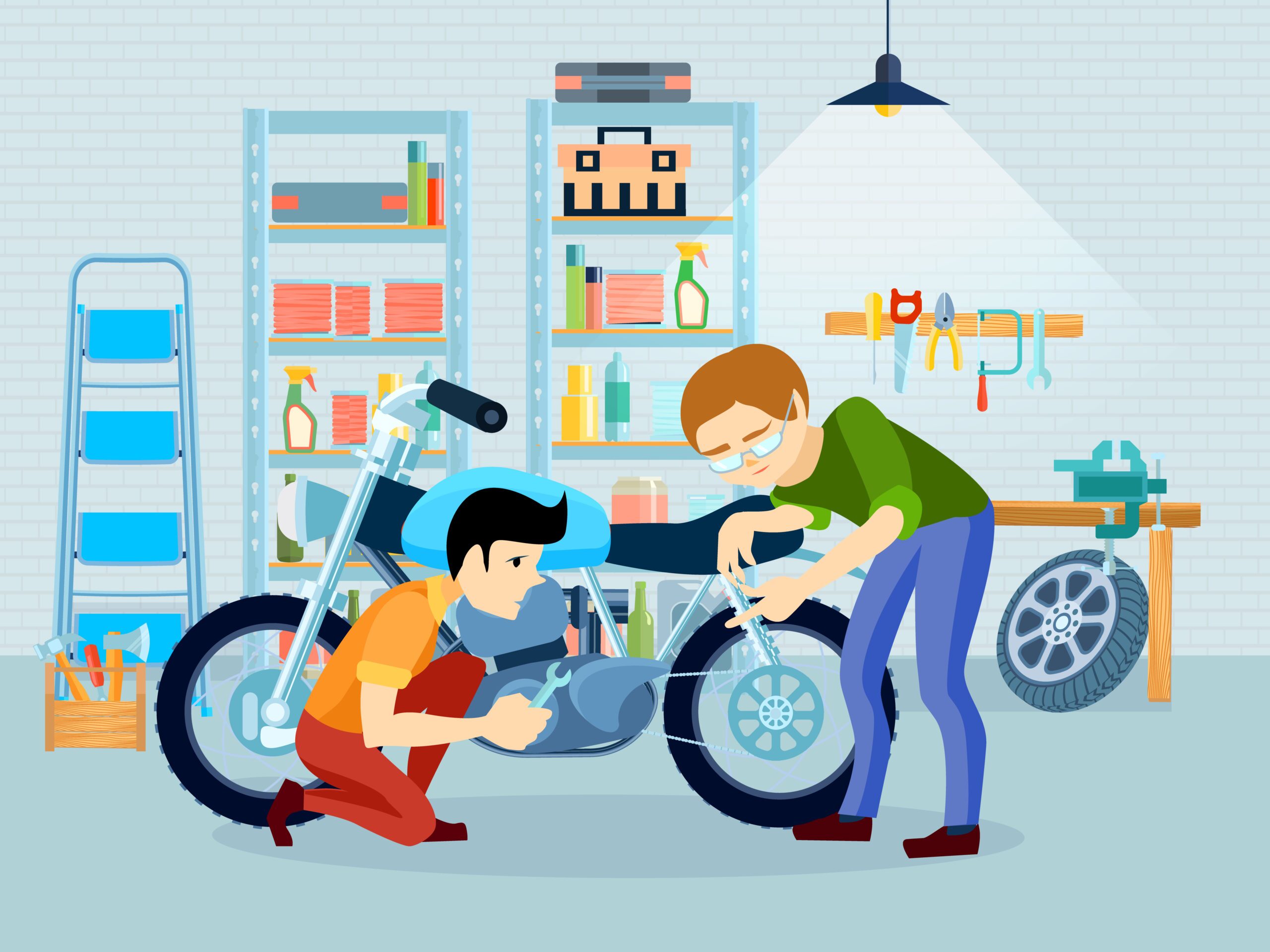 Mobile bike repair and maintenance service