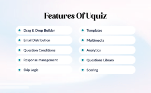 Features of uQuiz.