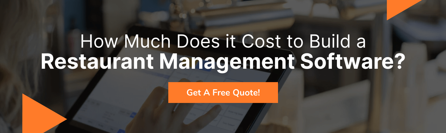 How Much Does it Cost to Build a Restaurant Management Software?