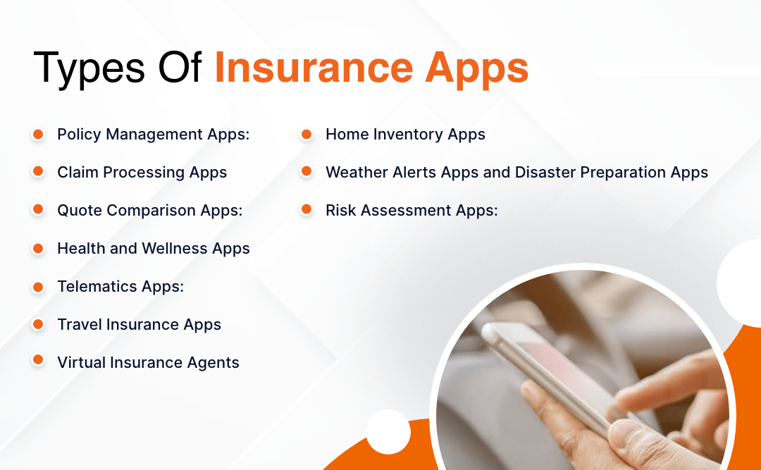 Types of Insurance Apps 