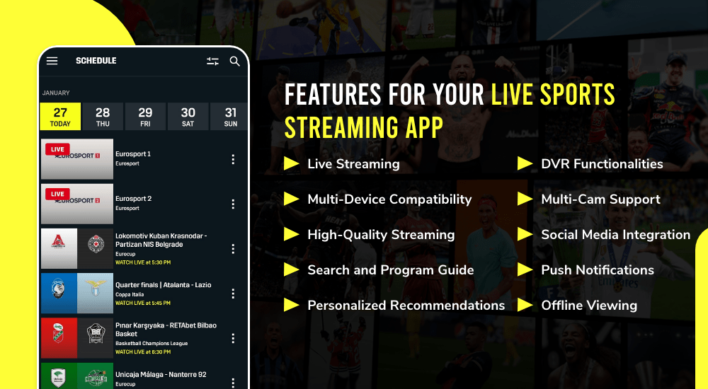 Build An App Like DAZN