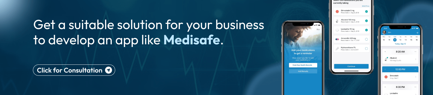 CTA- Develop an app like Medisafe