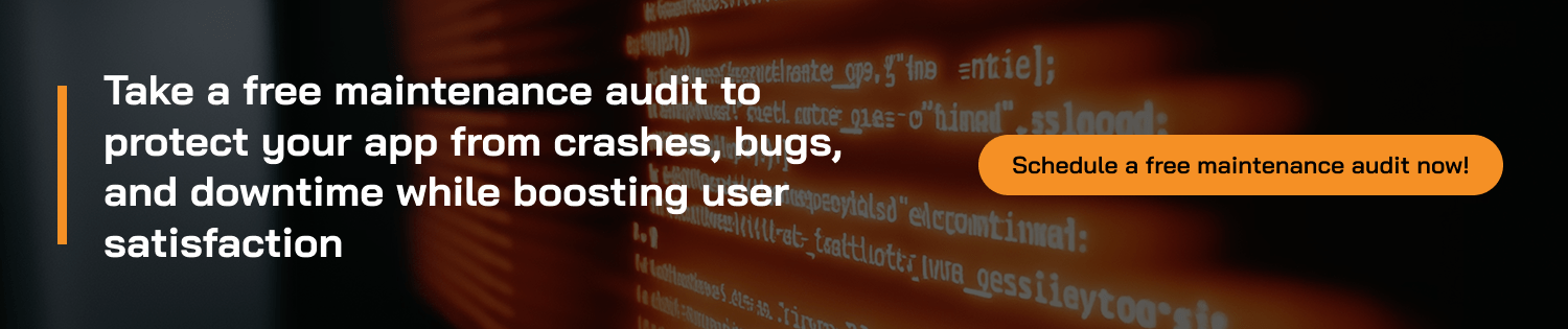 Take a free maintenance audit