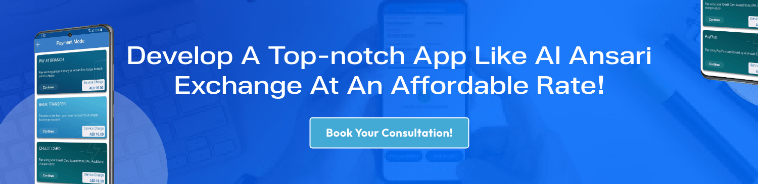 build an app like Al Ansari Exchange